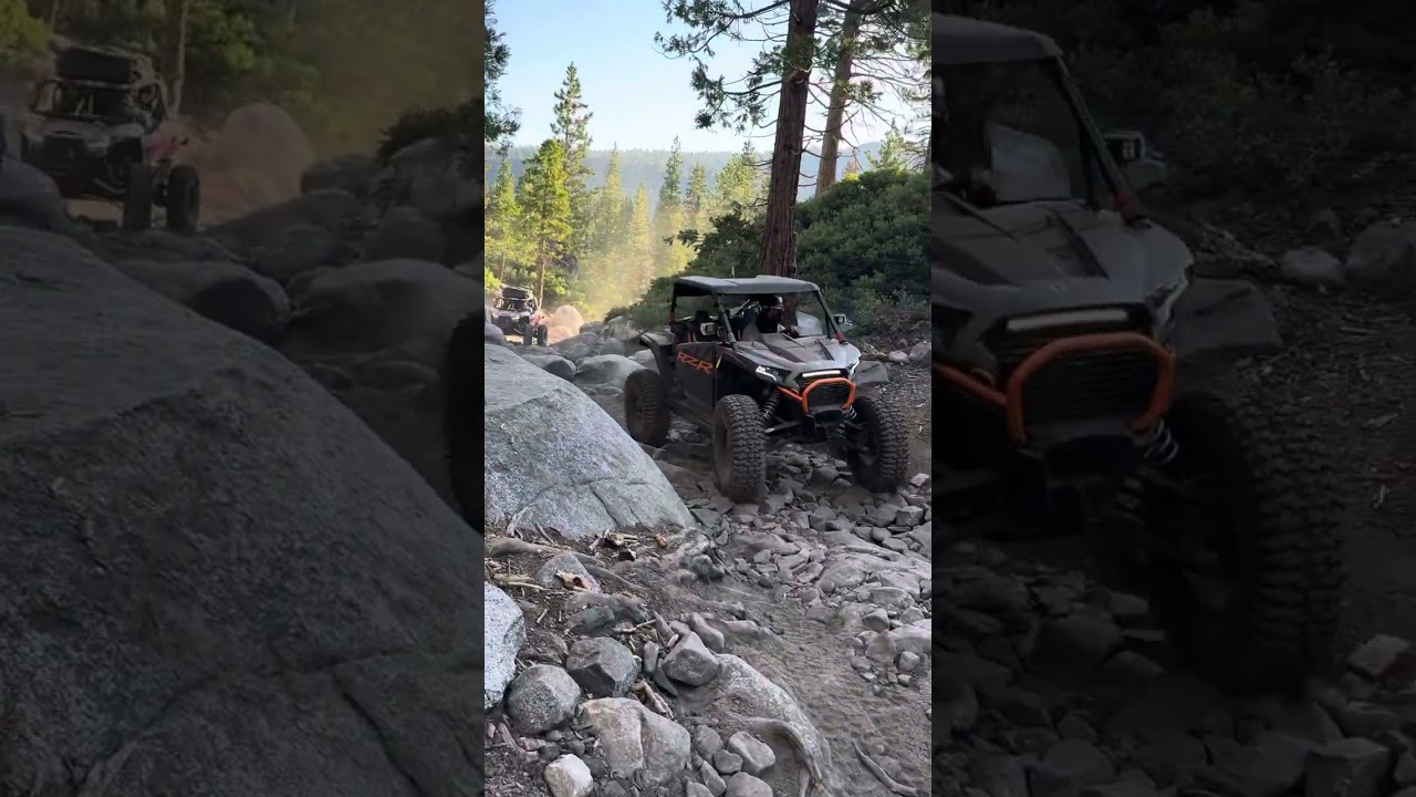 2024 Polaris RZR XP on the Rubicon Trail