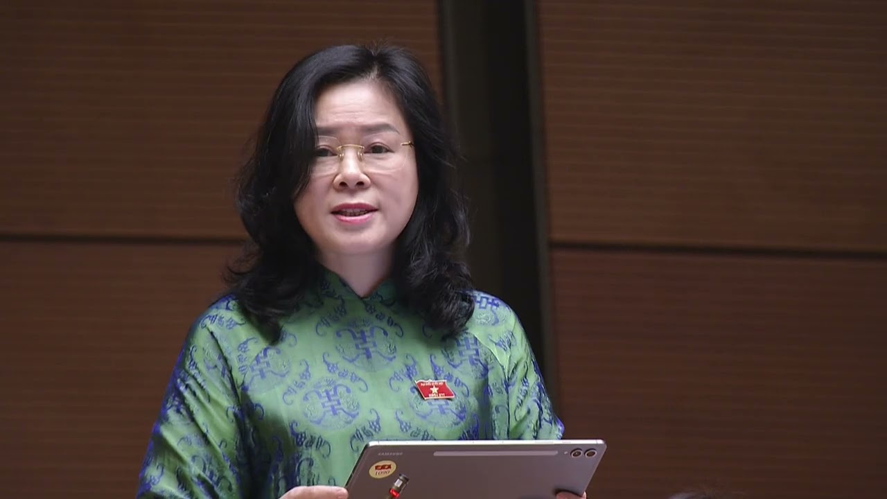 ĐBQH Lê Thị Hoài Chung: Cần xác định y tế là cấu phần thiết yếu của hạ tầng đô thị