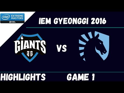 GIA vs TL Highlights Game 1 | IEM Gyeonggi 2016 Day 2 | Giants vs Team Liquid