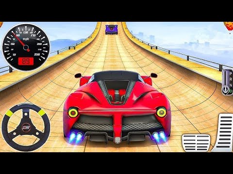 Mega Ramp Car Racing Simulator 3D | Extreme Ramp Car Jumping & GT Racing Gameplay (Android) #001 