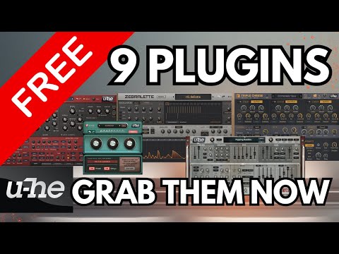 9 FREE u-he Plugins Plus a Massive Diva Deal!