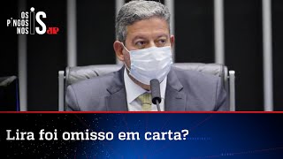 Lira divulga carta e pede que STF resolva impasse com Daniel Silveira