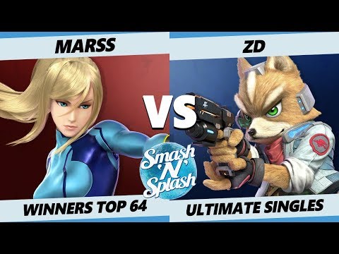 SNS5 SSBU - PG | Marss (Zero Suit Samus) Vs. Demise | ZD (Fox) Smash Ultimate Winners Top 64