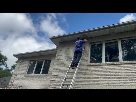 Sealing the Soffits to Exclude the Bats in Princeton, NJ