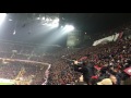 MILAN-INTER  20/11/2016  AC MIlan fans singing Sara perche