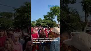 Viral Mempelai Pria Bawa 1000 Rombongan Seserahan di Sumedang, Jadi Pernikahan Terpanjang di Dunia