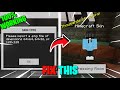 How To Fix Custom Skin Problem In Minecraft Pe 1 21
