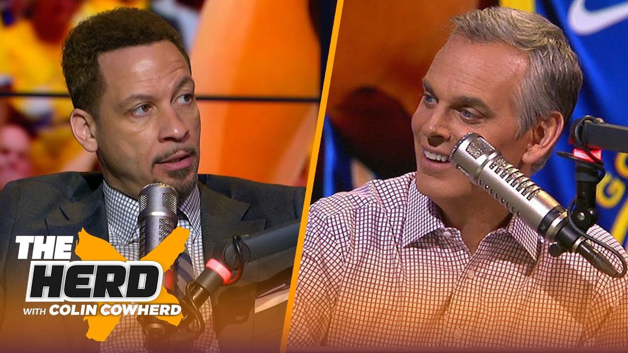 Chris Broussard: 'I think KD has played his last game as a Warrior,' talks Giannis | NBA | THE HERD