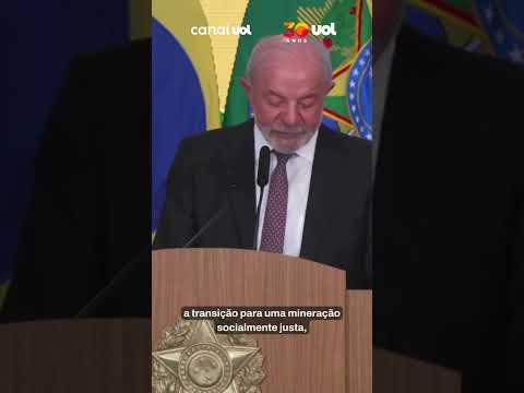 Lula sanciona política de terras raras: ‘Não seremos colônia de quem quer que seja’