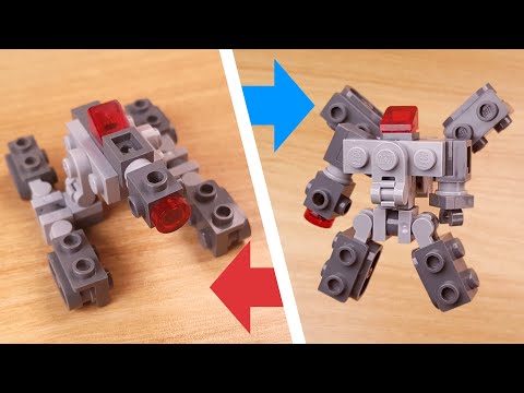 LEGO brick Tank transformer robot tutorial Mega shot #Megatron #LEGO #MOC #レゴ変形ロボ #レゴアイデア #레고변신로봇