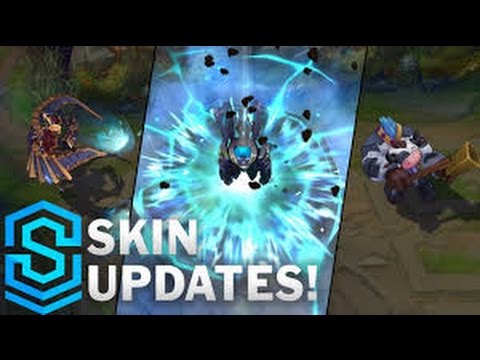 Skin Updates- Pug'Maw, Moo Cow Alistar, Hextech Galio and Enchanted Galio YouTube