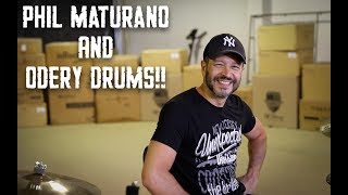 Video thumbnail for Odery Drums -  Phil Maturano Inrock kit Demo by Phil Maturano