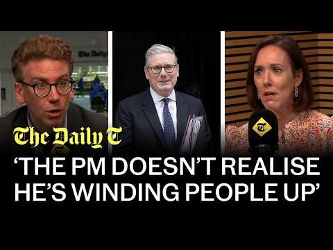 PMQs turns ugly as Starmer attacks Reform over Belfast riots | The Daily T