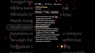 Download lagu Lirik Lagu Karena Kamu #fypシ #geisha #karenakamu #liriklaguviral #liriklagusad #lyrics #liriklagu mp3