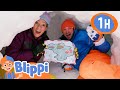 Blippi And Meekah S Very Merry Treasure Hunt Blippi 1 Hour Moonbug Kids Fun Stories And Colors