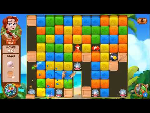 Lost Island Blast Adventure Level 249 - No Boosters