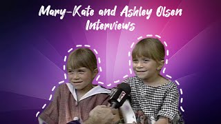 Mary-Kate and Ashley~20 years ago with toys