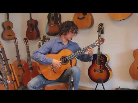 David Rubio 1973 classical guitar - remarkable concert guitar with outstanding sound - Similar to Julian Bream's guitar - check video! image 16