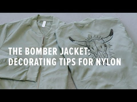 The Bomber Jacket: Decorating Tips for Nylon