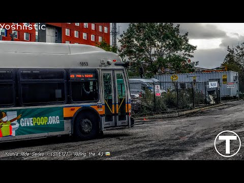 Yoshi is on the Locality Service! | Yoshi's Ride Series {S1-E12} - Riding the 43 🚌 - {MBTA}