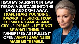 I Saw My Daughter in law Throw a Suitcase Into the Lake  What I Pulled From the Water Shocked M
