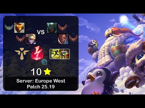 Bard Support + Ezreal vs Pyke + Lucian - EUW Challenger - Patch 25.19