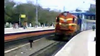 preview picture of video 'WDG3A 14629 Led Konark Express Skipping Bharatnagar.'