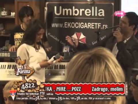 Dragi Domic i Nadica Ademov- Crno i Belo- (LIVE)- FARMA 5- (Tv Pink 2013)