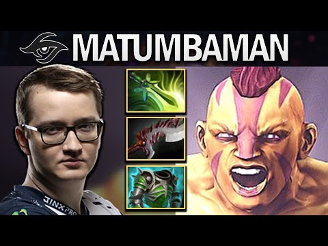SECRET.MATUMBAMAN OUTCARRIES THE ENEMY TEAM WITH ANTI-MAGE - DOTA 2 7.25 GAMEPLAY