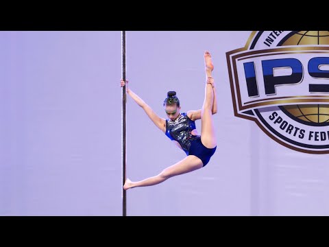 #WPAC2023 🥇 POLE SPORTS NOVICE 10-14 - Mariia Mezhyrytska - WINNER