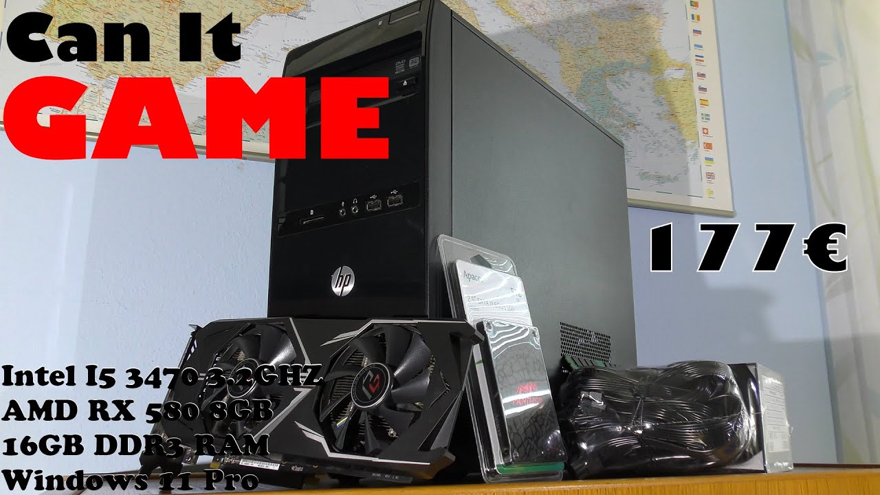 Can It Game ? // Making The HP Pro 3500 MT Even Better !
