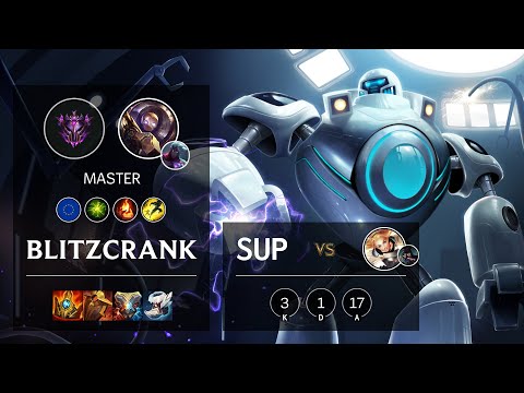 Blitzcrank Support vs Lux - EUW Master Patch 11.10