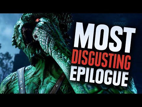 Baldur's Gate 3 WORST Epilogue - The Dark Urge Eats Himself + Soils Himself - ALL CHOICES