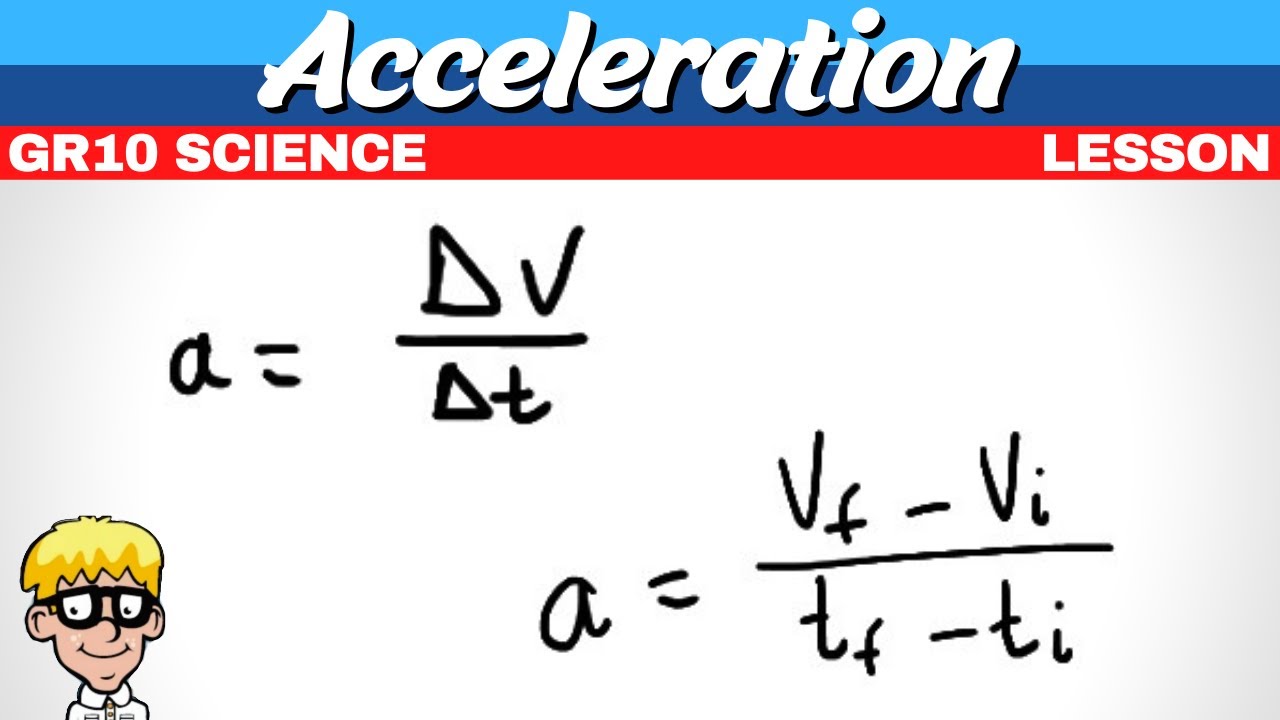 Acceleration Grade 10 Science