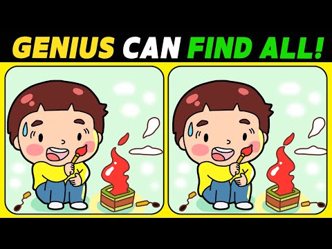 【Spot the difference】Can you find it? Only genius find the difference. No.1230