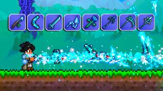 Terraria, But EVERY Ice Weapon Attacks At The Same Time...