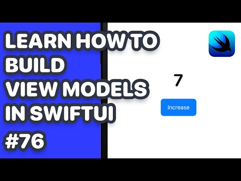 How to build a view model in SwiftUI (Simple Model View ViewModel Example) thumbnail