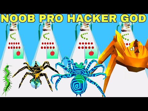 NOOB VS PRO VS HACKER VS GOD  in Insect Domination