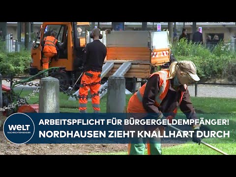 ARBEITSPFLICHT für junge Bürgergeldempfänger! Nordhausen macht Druck auf junge Arbeitslose