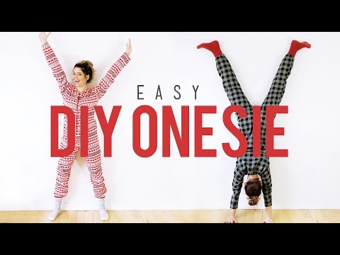 EASY DIY ONESIE! | THE SORRY GIRLS