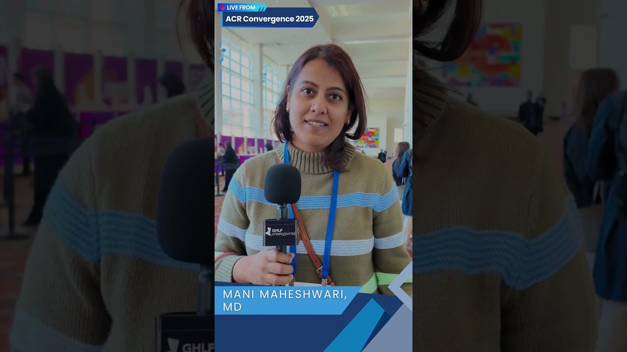 Blending Medicine and Mindfulness in Rheumatology | Dr. Mani Maheshwari at #ACR2025