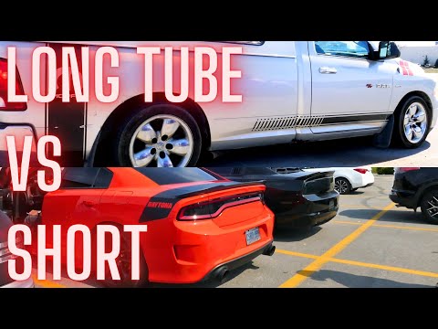 shorty vs long tube headers 5.7 hemi