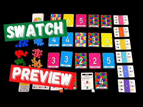 Swatch (Kickstarter 4th August 2020) - All Around The Board preview