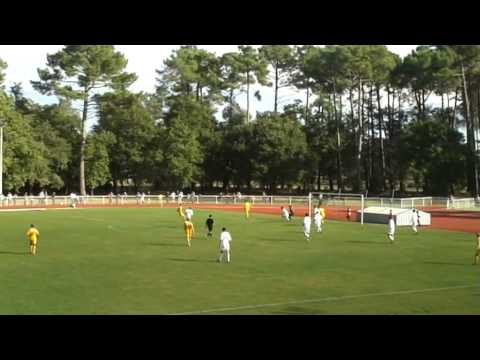 Résumé Andernos Sport 1 - 5 Stade Montois, Coupe de France 5éme Tour 12/10/2014