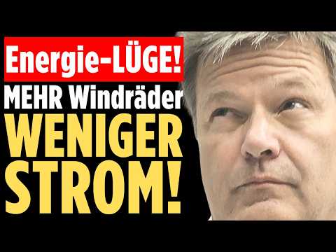 🔥 ENERGIEWENDE KRACHEND GESCHEITERT! Mehr Windräder, weniger Strom!