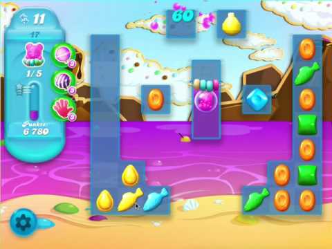 Candy Crush Soda Saga Level 17 - No Boosters (by match3news.com)