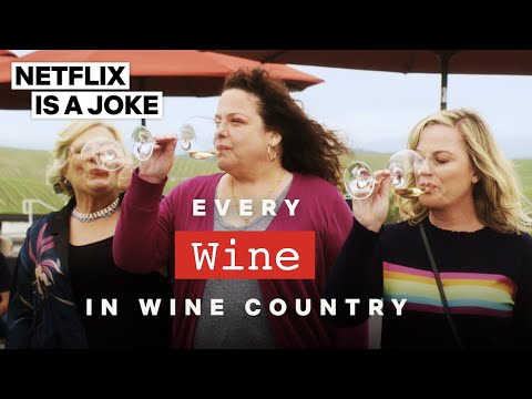 Every "Wine" in Wine Country | Netflix Is A Joke