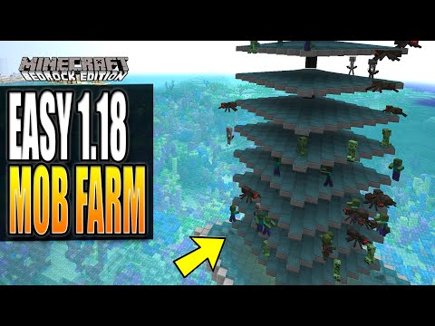 Minecraft All Mob Farm 1.18 Bedrock - Minecraft Bedrock Easy Build