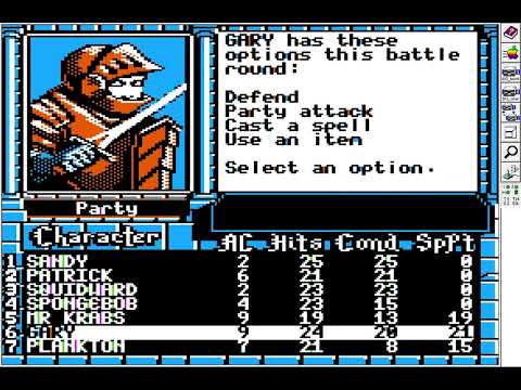 Bard's Tale 3 Apple II walkthrough 1/17 Character creation