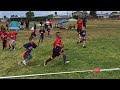 Rico Champ Robertson Jr 4 year old Flag Football Highlights Spring 2018